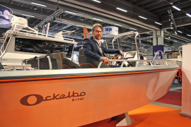 Tidigare hockeyproffset och entreprenören Peter Forsberg är i dag huvudägare och tillverkare av Ockelbo aluminiumbåtar.