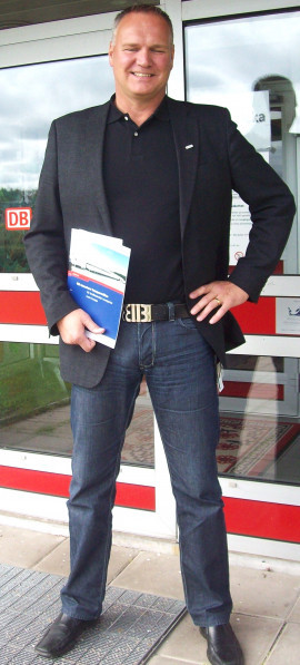 Ulf Wiik, numera logistikexpert hos DB Schenker i Gävle.