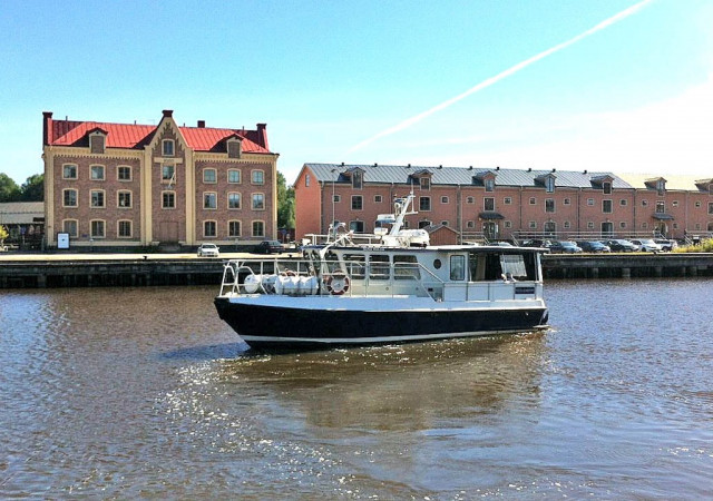 Båtturer i Axmar bruks skärgård med MS Hulda från Söderhamn