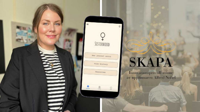 Angelica Smedberg vinnare av årets SKAPA-pris i Gävleborg
